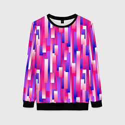 Женский свитшот Градиентные прямоугольники
