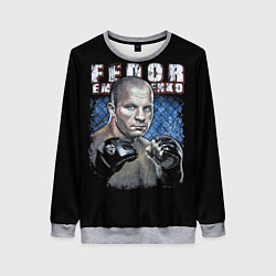 Женский свитшот Фёдор Емельяненко - последний император