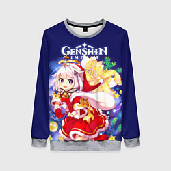 Свитшот женский Paimon: Genshin Impact, цвет: 3D-меланж