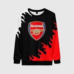 Женский свитшот Arsenal fc flame