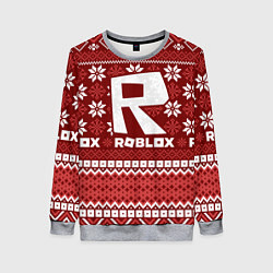 Женский свитшот Roblox christmas sweater