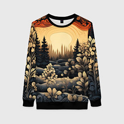 Женский свитшот Волшебные орнаменты