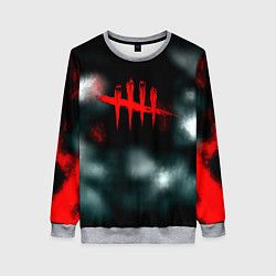 Свитшот женский Dead by daylight horror, цвет: 3D-меланж