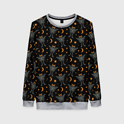 Женский свитшот Лунные мотыльки