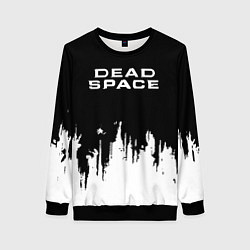 Свитшот женский Dead Space монстры космоса, цвет: 3D-черный
