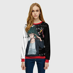 Свитшот женский Маки дзенин из магической битвы, цвет: 3D-красный — фото 2