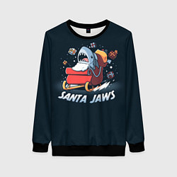 Женский свитшот Santa Jaws