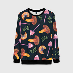 Женский свитшот Goblincore - болотные грибы