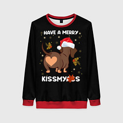 Женский свитшот Have a merry kissmyass