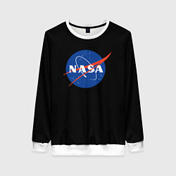 Женский свитшот NASA logo space