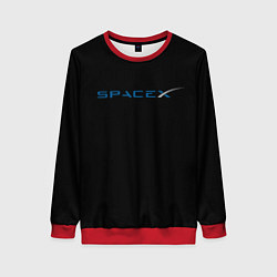 Свитшот женский NASA space usa, цвет: 3D-красный