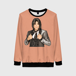 Свитшот женский Michael Jackson MJ, цвет: 3D-черный