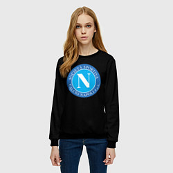 Свитшот женский Napoli fc, цвет: 3D-черный — фото 2