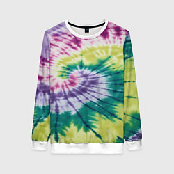 Женский свитшот Тай-дай скруточка
