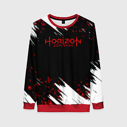 Женский свитшот Horizon zero dawn краски