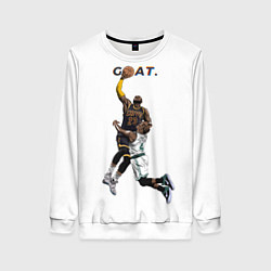 Свитшот женский Goat 23 - LeBron James, цвет: 3D-белый