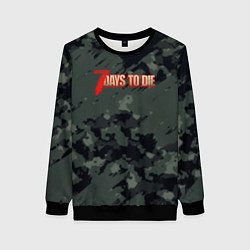 Женский свитшот 7 days to die милитари