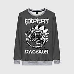 Женский свитшот Dinosaur expert