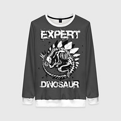 Женский свитшот Dinosaur expert