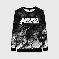 Свитшот женский Asking Alexandria black graphite, цвет: 3D-черный