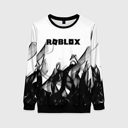 Женский свитшот Roblox flame текстура