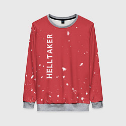 Свитшот женский Helltaker, цвет: 3D-меланж
