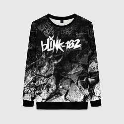 Свитшот женский Blink 182 black graphite, цвет: 3D-черный