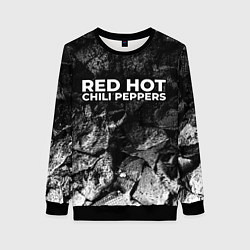 Свитшот женский Red Hot Chili Peppers black graphite, цвет: 3D-черный