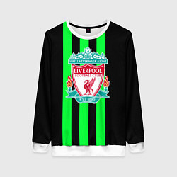 Женский свитшот Liverpool line green