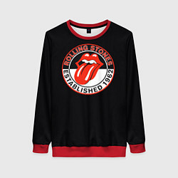 Женский свитшот Rolling Stones Established 1962 group