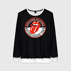 Женский свитшот Rolling Stones Established 1962 group