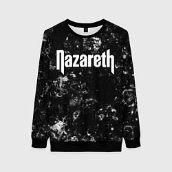 Свитшот женский Nazareth black ice, цвет: 3D-черный