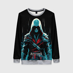 Женский свитшот Assassins creed ночной образ
