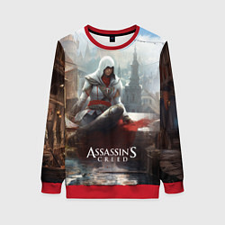 Женский свитшот Assassins creed poster game