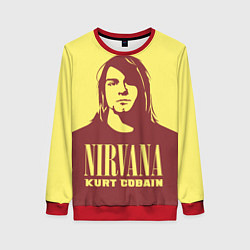 Женский свитшот Kurt Cobain Nirvana