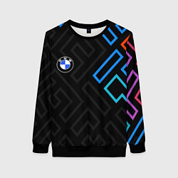 Свитшот женский BMW brand color carbon, цвет: 3D-черный