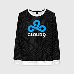Свитшот женский Cloud9 hi-tech, цвет: 3D-белый