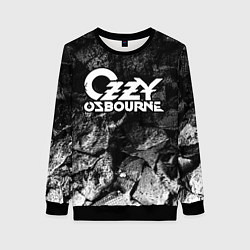 Свитшот женский Ozzy Osbourne black graphite, цвет: 3D-черный
