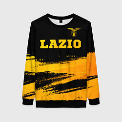 Свитшот женский Lazio - gold gradient посередине, цвет: 3D-черный