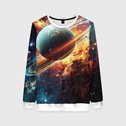 Женский свитшот Большая планета