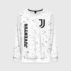 Свитшот женский Juventus sport на светлом фоне вертикально, цвет: 3D-белый