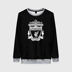 Свитшот женский Liverpool fc club, цвет: 3D-меланж