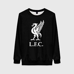 Свитшот женский Liverpool fc club, цвет: 3D-черный