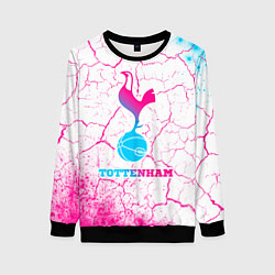 Свитшот женский Tottenham neon gradient style, цвет: 3D-черный