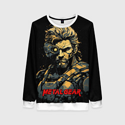 Женский свитшот Веном Снейк Metal gear game