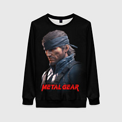 Женский свитшот Веном Снейк из игры Metal gear