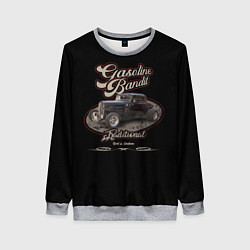 Женский свитшот Хотрод Gasoline bandit