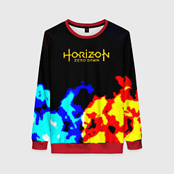 Женский свитшот Horizon zero dawn огненный стиль