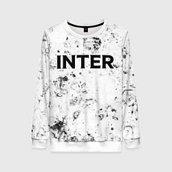 Свитшот женский Inter dirty ice, цвет: 3D-белый