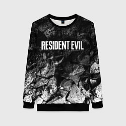 Свитшот женский Resident Evil black graphite, цвет: 3D-черный